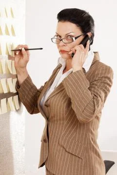 Call notes Stock Photos