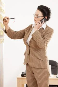 Call notes Stock Photos