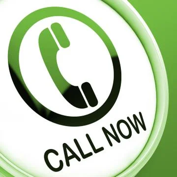 Call now button shows talk or chat Illustration