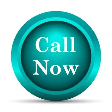 Call now icon. Internet button on white background.. Stock Illustration