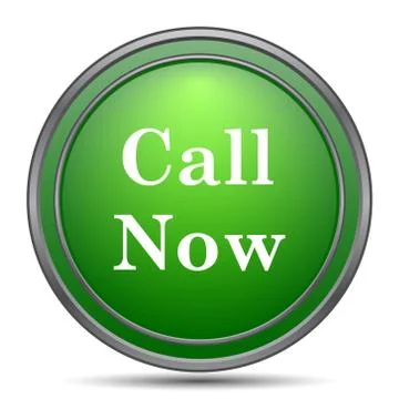 Call now icon. Internet button on white background.. Stock Illustration
