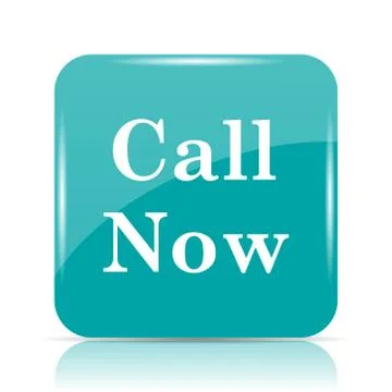 Call now icon. Internet button on white background.. Stock Illustration