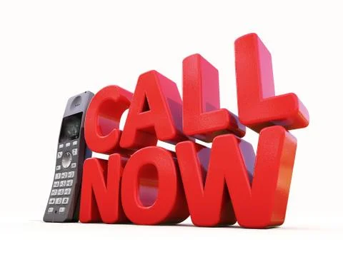 Call now Stock-Illustration