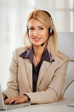 Call Operator Stock Photos