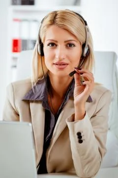 Call Operator Stock Photos