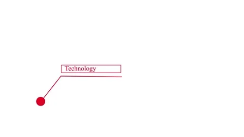 Call out animation on White background, frame element. Hud callout rectangl.. 스톡 동영상 337658987