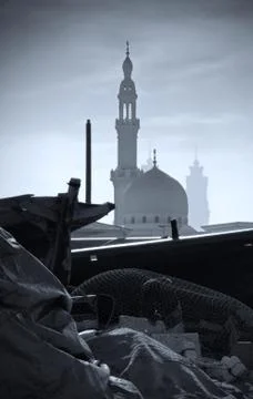 Call for prayer Stock Photos