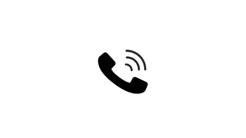 Call ring icon animation. Stock-Footage 233345073