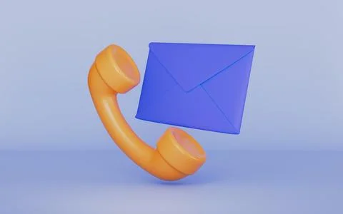 Call sign with message for communication one to another and send message Stock Illustration
