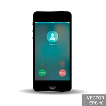 Call. Take the challenge. Answer. Communication. For your design. Stockillustratie