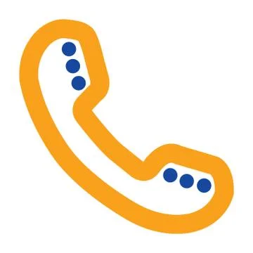 Call Thin Line Icon, Phone And Communication Stock Illustration
