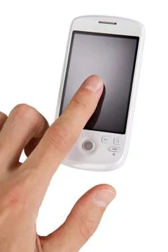 Call touching Stock Photos