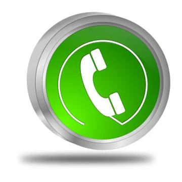 Call us Button Stock Illustration