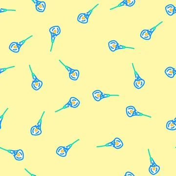 Calla lily blossom spring vector seamless pattern Stockillustratie