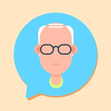 Callcenter man support online operator, customer and technical service icon Illustrazione stock