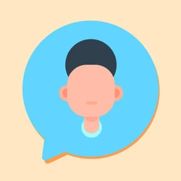 Callcenter man support online operator, customer and technical service icon Illustrazione stock