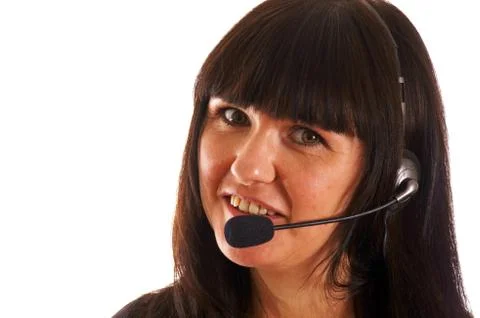 Callcenter Foto stock