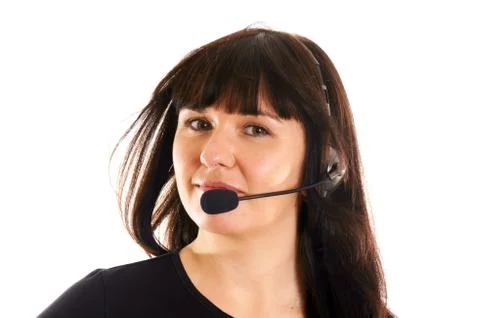 Callcenter Foto stock