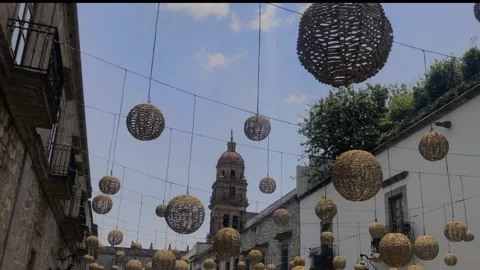 Callejon Morelia Stock Footage 153768130