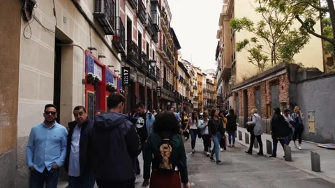 Calles de Madrid 動画素材 235828111