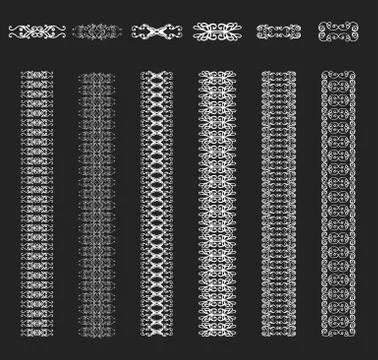 Calligraphic elegant Stock Illustration