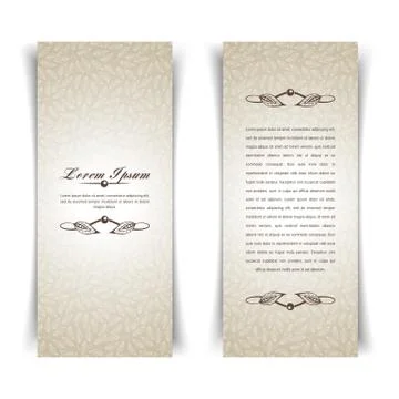 Calligraphic elements Stock Illustration