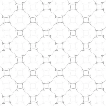 Calligraphic Strokes Seamless Pattern Stock Illustration