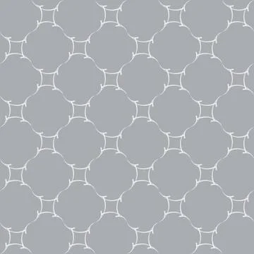 Calligraphic Strokes Seamless Pattern Stock Illustration