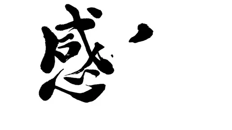 Calligraphy Animation "Emotion" Video stock 327550158