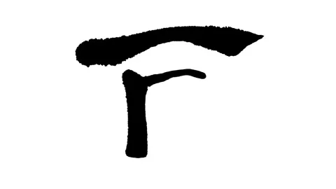 Calligraphy Animation "Tori" Stock Footage 327550052