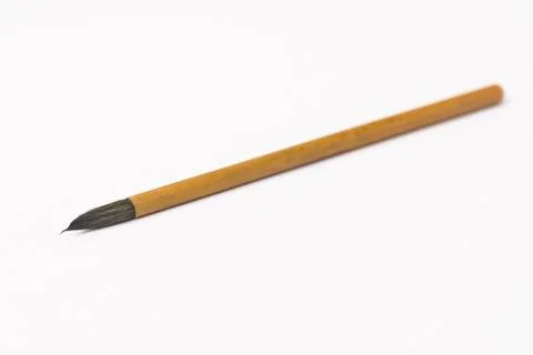 Calligraphy brush isolated Stock Photos