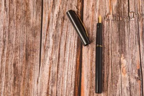 Calligraphy pen isolated Stock Photos