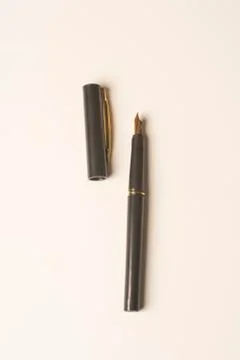 Calligraphy pen isolated Stock Photos