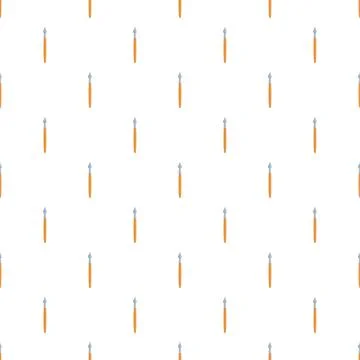 Calligraphy pen seamless pattern repeating background design Stock Illustration