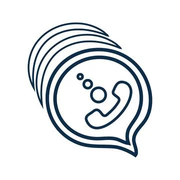 Calling, Call Icon Stock Illustration