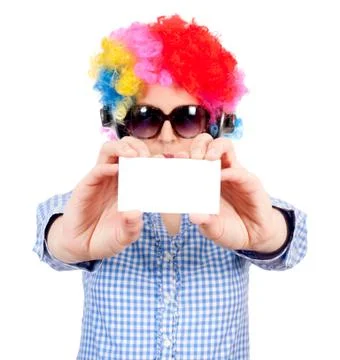 Calling card Foto stock