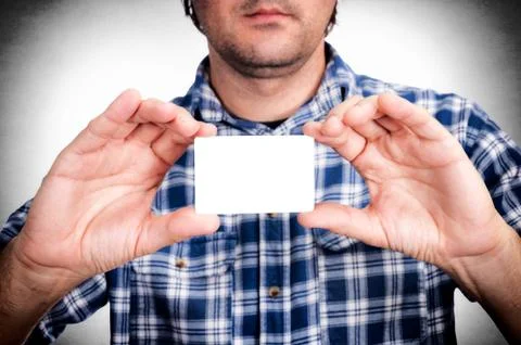 Calling card Stock Photos