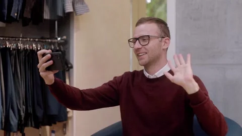 Calling concept with webcam.  Stock Footage 165958469