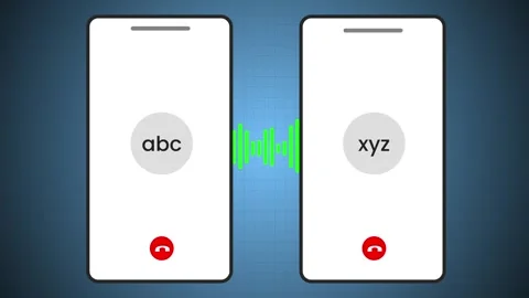 Calling on Mobile Phone. Audio Call Animated Video. 4K Stock Footage 273513913