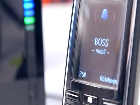 Calling phone Video stock 82302136