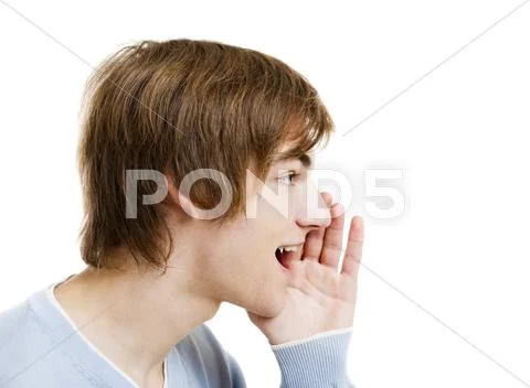 Calling someone Stock Photos