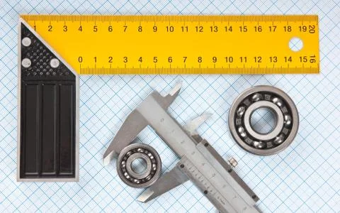 Callipers with bearing Fotos de archivo