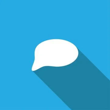 Callout icon on white background , Vector. Stock Illustration