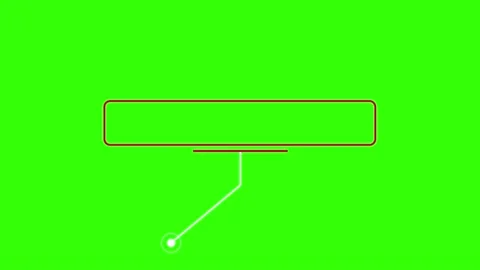 Callouts - Complex - Center Green Screen Stock Video #1 Stock Footage 238744107