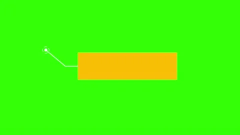 Callouts - Complex - Left Green Screen Stock Video #1 Stock Footage 238744106