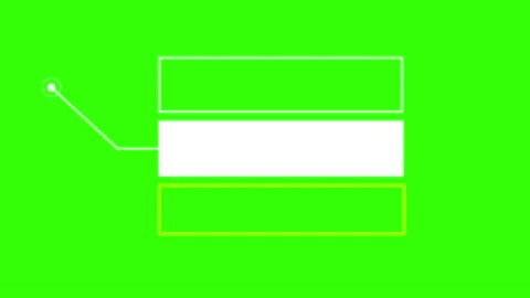 Callouts - Complex - Left Green Screen Stock Video #8 Stock Footage 238744124