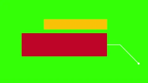 Callouts - Complex - Right Green Screen Stock Video #2 Stock Footage 238744121