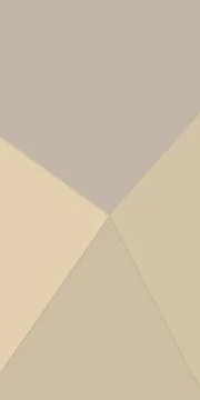 A calm abstract arrangement of overlapping triangular planes in muted beige.. Stock Illustration