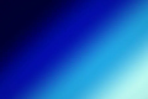 A calm abstract gradient blends deep navy and royal blue into bright cyan a.. Stock Illustration
