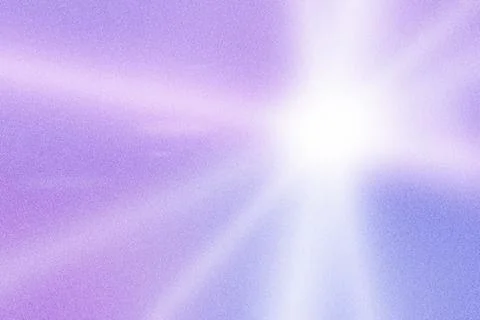 A calm, abstract purple gradient with a soft white glow creates a dreamy at.. Stock Illustration
